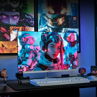 Foto 8 | Foto 8 | Monitor Gamer 24.5 Xtreme Pc Gaming Infinite Game 5ms 100hz Fhd Ips Hdmi Altavoces Adaptive-sync Blanco Mxtwt245f