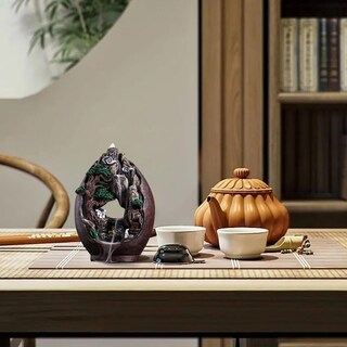 Foto 4 | Foto 4 | Fuente De Incienso En Forma Huevo Ventdepot Mxeyx-001 1 Pieza Multicolor