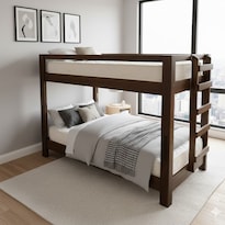 Litera Individual Madera Resistente Diseño Clasico Escalera Reinicia 21 Muebles