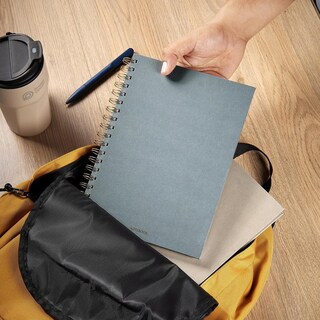 Foto 5 | Foto 5 | Libreta Ecológica Con 120 Hojas A Rayas. Cubierta Rígida De Cartón Amigable Con El Medio Ambiente.