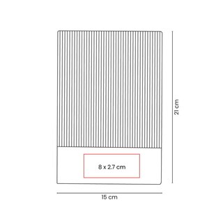 Foto 5 | Foto 5 | Libreta Doux De 100 Hoja/pasta De Doble Textura