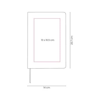 Foto 5 | Foto 5 | Libreta Con 80 Hojas A Rayas. Canto En Color Rose Gold. Pasta De Cartón Con Destellos Metalizados.