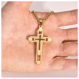 Foto 4 | Foto 4 | Bonitas Cadenas Ventdepot Mxmhe-001 1 Piezas Color Oro