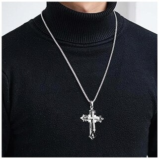 Foto 3 | Foto 3 | Collar De Triple Capa Ventdepot Mxgla-002 2 Piezass Color Plateado