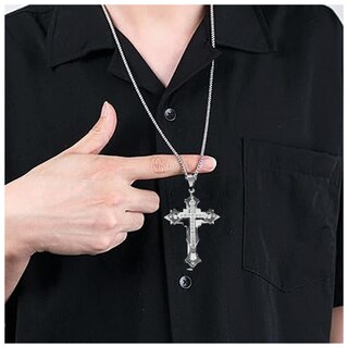 Foto 5 | Foto 5 | Collar De Triple Capa Ventdepot Mxgla-002 2 Piezass Color Plateado