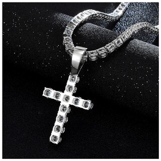 Foto 5 | Foto 5 | Cadena Catolicos Ventdepot Mxonm-005 5 Piezass Color Plateado