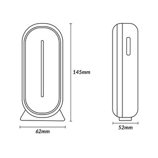Foto 7 | Foto 7 | Estevez Luminario De Emergencia Portátil Led 12w Azul 5124-az (neo)