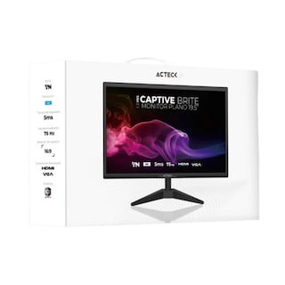 Foto 3 | Foto 3 | Monitor Plano Acteck 18.5'' Captive Lite Cl185