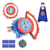 Juguete Lab.g Escudo Lanzador Infantil Capitán América Azul