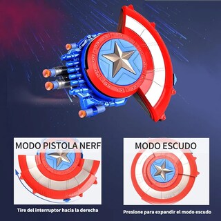 Foto 3 | Foto 3 | Juguete Belug Escudo Lanzador Infantil Capitán América Azul