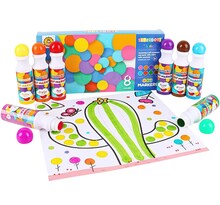 Juguete Marcadores De Puntos Lavables Para Niños Multicolor