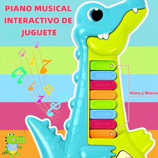 Foto 5 | Foto 5 | Juguete Lab.g Guitarra Eléctrica Con Piano Para Niños Azul