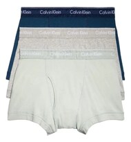 Bóxer Trunk Calvin Klein Algodón Suave 3 piezas para Hombre