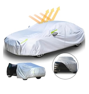 Foto 1 | Foto 1 | Cubierta Funda Auto Protector Impermeable Reflectantes Sedan