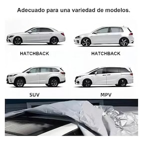 Foto 4 | Foto 4 | Cubierta Funda Auto Protector Impermeable Reflectantes Sedan