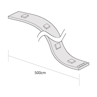 Foto 8 | Foto 8 | Estevez Tira Led Water Snake Kit 5 M 72 W 3000 K Blanco Cálido Ip65