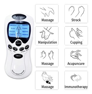 Foto 3 | Foto 3 | Kit Tapete Masajeadora Belug Pies + Electróestimulador+masaje Cuello Negro