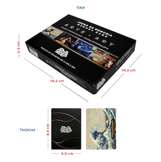 Foto 4 | Foto 4 | Juego De Memoria De Arte 30 Pares De Obras Icónicas