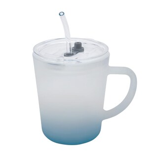 Foto 1 | Foto 1 | Taza Personalizada De Vidrio Sublimable Con Tapa Y Popote-banao