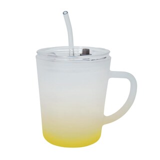 Foto 2 | Foto 2 | Taza Personalizada De Vidrio Sublimable Con Tapa Y Popote-banao