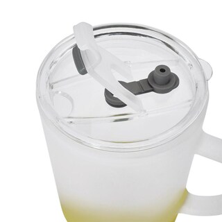 Foto 3 | Foto 3 | Taza Personalizada De Vidrio Sublimable Con Tapa Y Popote-banao