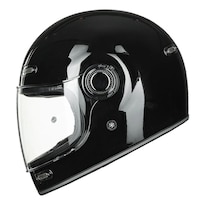 Casco Para Moto Ilm Z503 Integral Negro Brillante Moteros