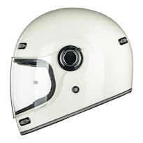 Casco Integral Ilm Z503 Para Moto Blanco Mate Moteros