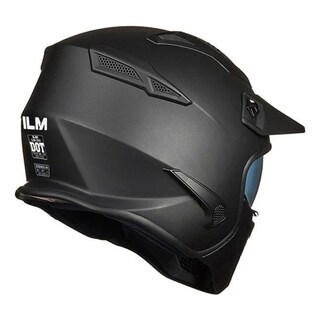 Foto 3 | Foto 3 | Casco Para Moto Modular Ilm 726x Negro Mate Moteros