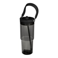 Termo Promocional De Plástico Con Popote Automático Y Tapa Push-graben