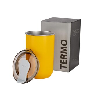 Foto 3 | Foto 3 | Termo Compacto Push Promocional Merchandising - Termo Late
