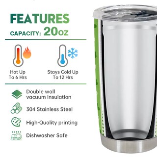 Foto 4 | Foto 4 | Taza De Café Travel Tumbler Oasisdream De Acero Inoxidable De 600 Ml - Venta Internacional.