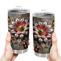 Vaso De Viaje Oasisdream Taza De Acero Inoxidable De 600 Ml - Venta Internacional.