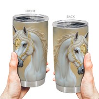 Vaso De Viaje Oasisdream Taza De Acero Inoxidable De 600 Ml - Venta Internacional.