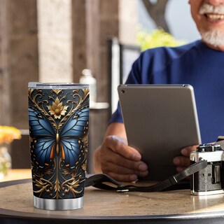 Foto 6 | Foto 6 | Taza De Viaje Oasisdream Vaso De Acero Inoxidable 600 Ml Con Tapa - Venta Internacional.