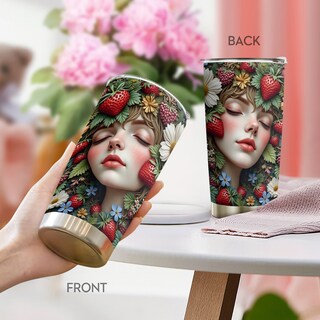 Foto 1 | Foto 1 | Taza De Viaje Oasisdream Vaso De Acero Inoxidable 600 Ml - Venta Internacional.