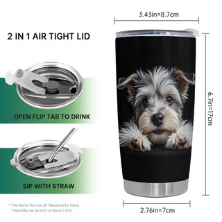 Foto 2 | Foto 2 | Taza De Viaje Oasisdream Vaso De Acero Inoxidable 600 Ml - Venta Internacional.