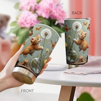 Taza De Viaje Oasisdream Vaso De Acero Inoxidable 600 Ml Con Tapa - Venta Internacional.