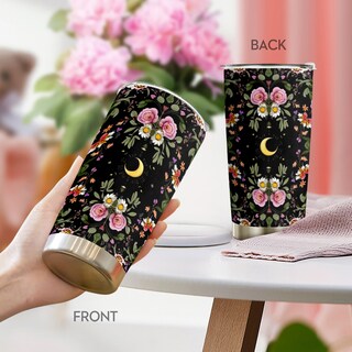 Foto 5 | Foto 5 | Taza De Viaje Oasisdream Vaso De Acero Inoxidable 600 Ml - Venta Internacional.