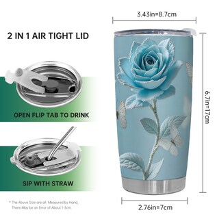 Foto 2 | Foto 2 | Taza De Viaje Oasisdream Vaso De Acero Inoxidable 600 Ml - Venta Internacional.