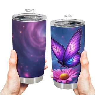 Foto 4 | Foto 4 | Taza De Viaje Oasisdream Vaso De Acero Inoxidable 600 Ml Con Tapa - Venta Internacional.