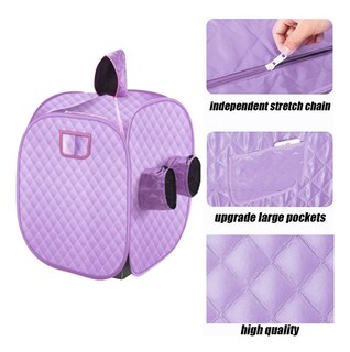 Foto 3 | Foto 3 | Baño de Vapor Portátil Morado con 9 Niveles de Temperatura y Temporizador