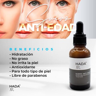 Foto 3 | Foto 3 | Suero Anti-edad Hada Hidratación Profunda Ácido Hialurónico Puro + 9 Activos