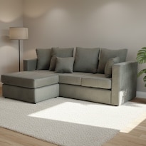 Sala Esquinera Moderna Comoda Verde Patas Resistentes Carnier Reinicia 21 Muebles