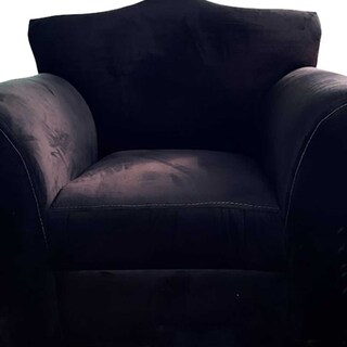 Foto 3 | Foto 3 | Sillon Vintage Individual Cómodo Moderno Juvenil Sofas Liso Princesa Negro R21 Muebles