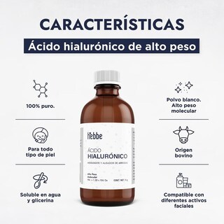 Foto 4 | Foto 4 | Kit Para Preparar Ácido Hialurónico Hebbe Completo Hidratación Y Rejuvenecimiento