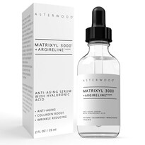 Suero Asterwood Matrixyl 3000 + Argireline 2 Oz Ácido Hialurónico Orgánico Antiarrugas Rejuvenecedor