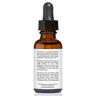 Foto 3 | Foto 3 | Serum Facial Amara Beauty Vitamina C 20% Ácido Hialurónico Vitamina E Ilumina Y Rejuvenece 30ml