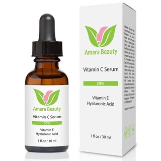 Foto 5 | Foto 5 | Serum Facial Amara Beauty Vitamina C 20% Ácido Hialurónico Vitamina E Ilumina Y Rejuvenece 30ml