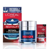 Crema Facial De Noche L'oreal Paris Revitalift Con Retinol Niacinamida Para Reducir Arrugas Visiblem