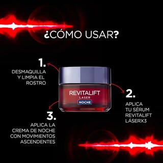 Foto 3 | Foto 3 | Crema De Noche L'oréal Paris Revitalift Láser X3